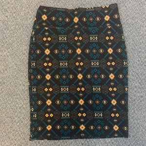 LuLaRoe Cassie Skirt EUC